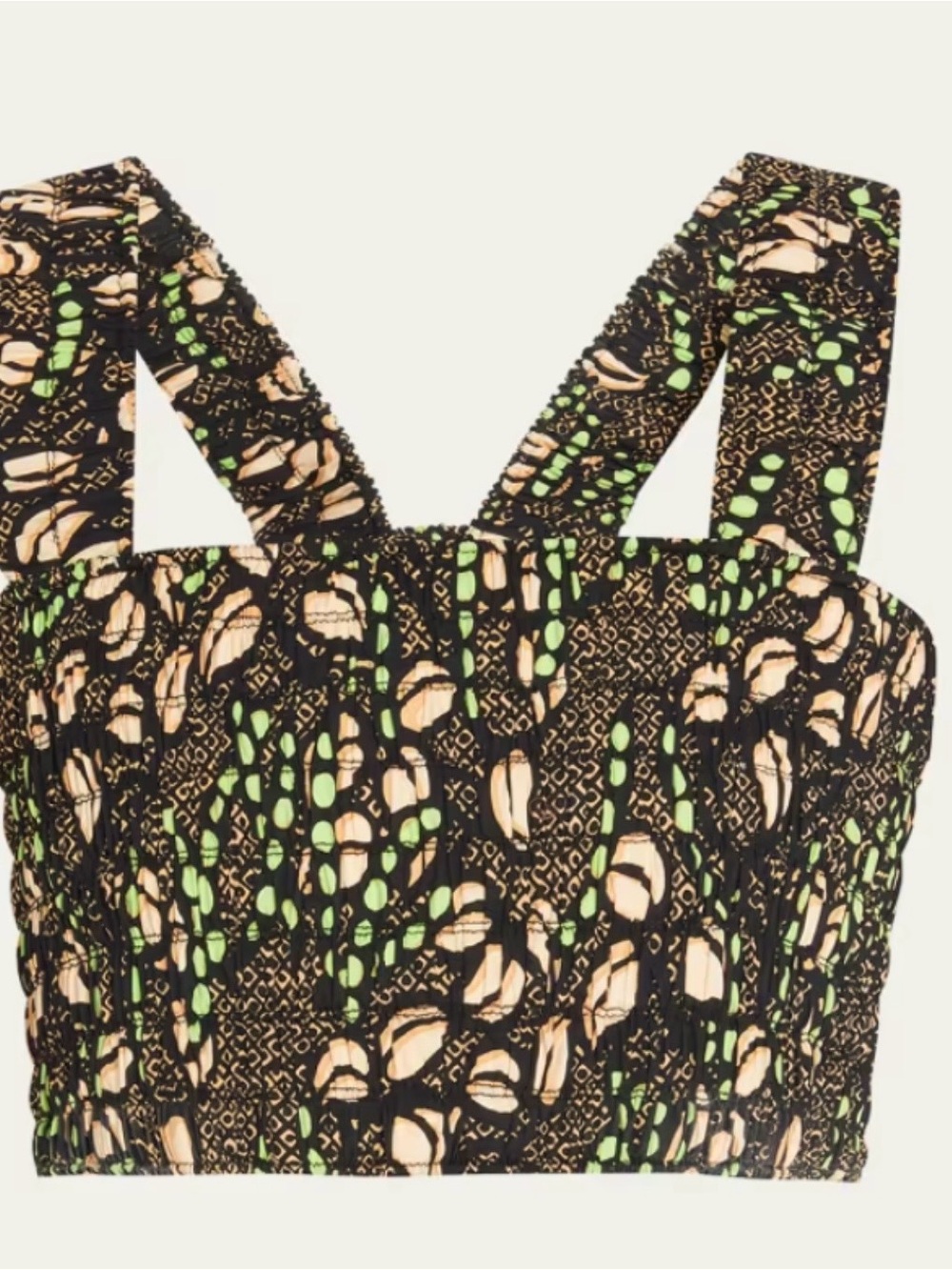 A.L.C. Cielo Smocked Crop Top Tank- Size 4